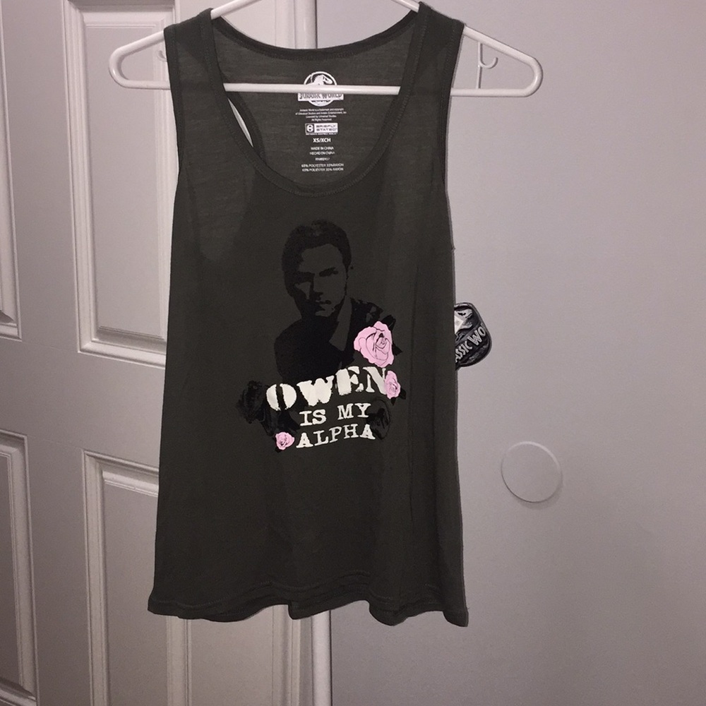 Jurassic world tank top